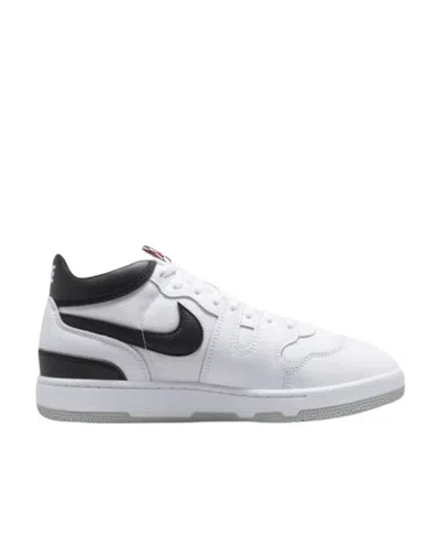 Nike Mac Attack Leather And Mesh Sneakers In White