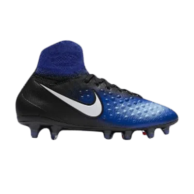 Pre-owned Nike Magista Obra 2 Fg Gs 'paramount Blue' In Black