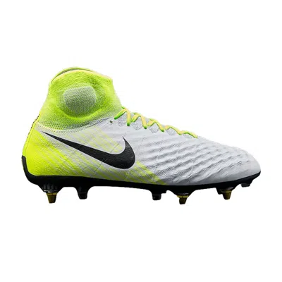 Pre-owned Nike Magista Obra 2 Sg Pro Ac 'pure Platinum Volt' | White | Men's Size 11.5