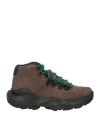 Nike Man Ankle Boots Chocolate Brown Size 8.5 Leather