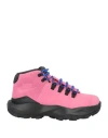 Nike Man Ankle Boots Pink Size 9 Leather