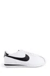 Nike Cortez Leather Sneakers In White And Black In Black&white