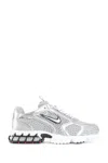 Nike Air Zoom Spiridon Cage 2 Rubber-trimmed Mesh And Leather Sneakers In Grey