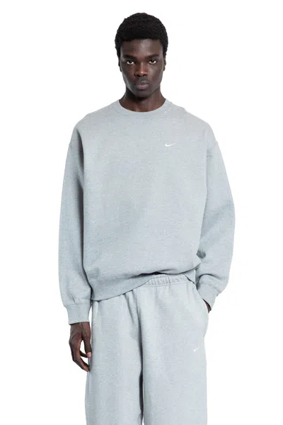 Nike Man Grey Sweatshirts