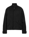 Nike Man Jacket Black Size Xl Cotton, Nylon In Black
