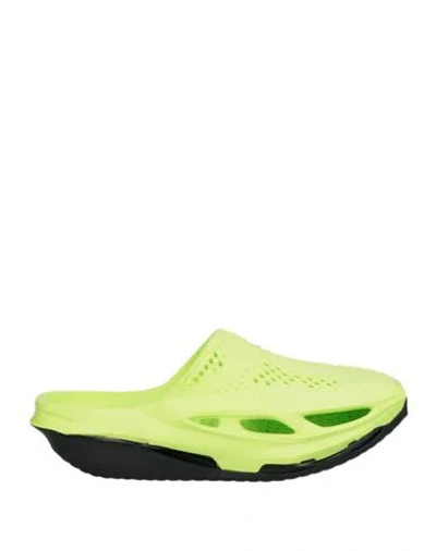 Nike Man Mules & Clogs Lime Green Size 8 Rubber