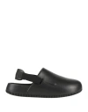 Nike Man Mules & Clogs Black Size 4 Rubber