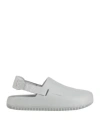 Nike Man Mules & Clogs Light Grey Size 13 Rubber