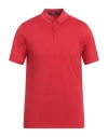 Nike Man Polo Shirt Red Size S Polyester