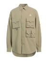 Nike Trail Shirt With Back Vent And Pockets In Beige