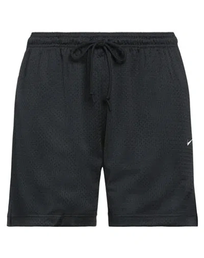 Nike Man Shorts & Bermuda Shorts Black Size M Polyester