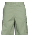 Nike Man Shorts & Bermuda Shorts Sage Green Size 32 Cotton, Elastane