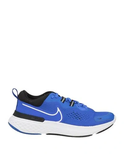 Nike Man Sneakers Blue Size 7 Textile Fibers