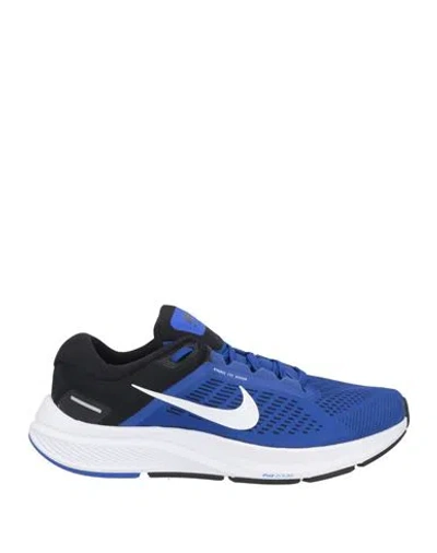 Nike Man Sneakers Blue Size 9 Textile Fibers