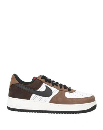 NIKE NIKE MAN SNEAKERS CHOCOLATE BROWN SIZE 8.5 LEATHER