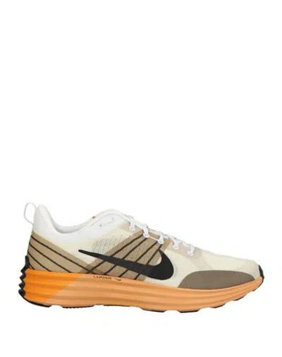 NIKE NIKE MAN SNEAKERS CREAM SIZE 12 TEXTILE FIBERS, SYNTHETISCHES MATERIAL