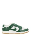 Nike Man Sneakers Dark Green Size 12 Leather In Green