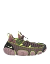 Nike Man Sneakers Garnet Size 4 Textile Fibers In Red