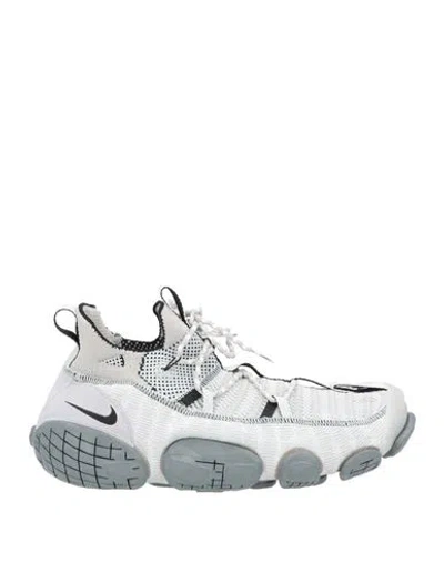 NIKE NIKE MAN SNEAKERS LIGHT GREY SIZE 6 TEXTILE FIBERS
