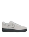 Nike Man Sneakers Light Grey Size 8.5 Leather In Gray