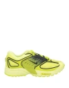 Nike Man Sneakers Lime Green Size 9 Textile Fibers In Yellow
