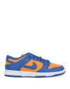 Nike Dunk Low Retro Sneakers In Blue And Orange In Orange