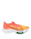 Nike Man Sneakers Orange Size 9 Textile Fibers