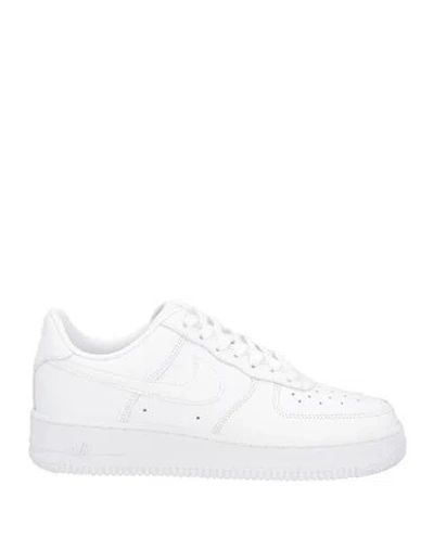 Nike Man Sneakers White Size 7 Leather In White
