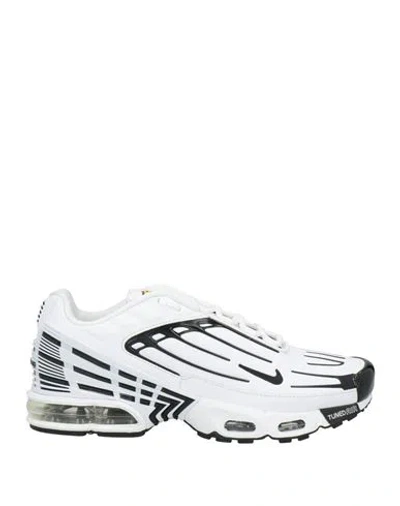 Nike Man Sneakers White Size 7 Synthetisches Material In Multi