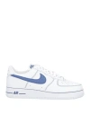 Nike Air Force 1 Sneakers With Contrast Stitch Detail In White