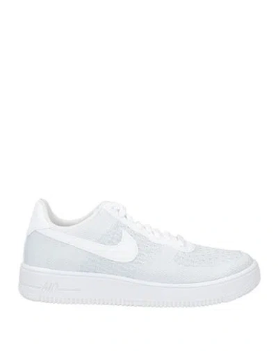NIKE NIKE MAN SNEAKERS WHITE SIZE 9 TEXTILE FIBERS