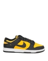 Nike Man Sneakers Yellow Size 12 Leather In Yellow