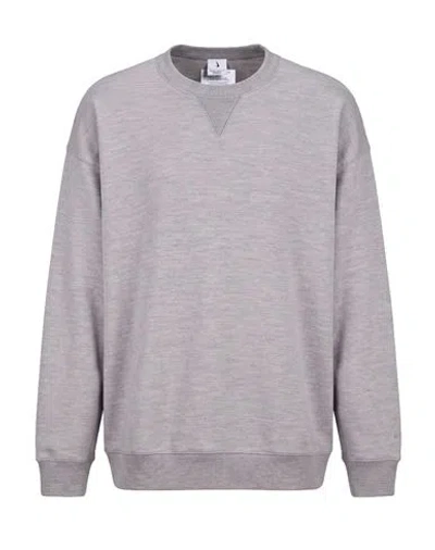Nike Man Sweatshirt Light Grey Size S Cotton, Wool, Nylon In Gray