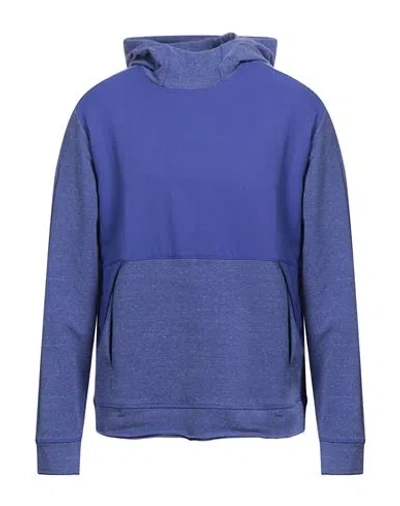 Nike Man Sweatshirt Purple Size L Polyester, Cotton, Elastane