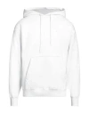 Nike Man Sweatshirt White Size L Cotton, Polyester