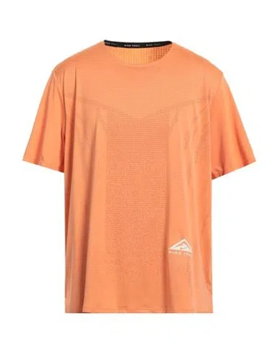 Nike Man T-shirt Mandarin Size Xl Polyester