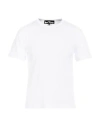 Nike Man T-shirt White Size L Cotton In White