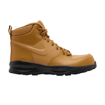 Pre-owned Nike Manoa Leather Gs 'wheat' | Brown | Kid's Size 4