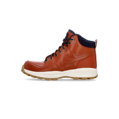 Nike Manoa Leather Se Boot Men's High Boot In Rugged Orange/rugged Orange/armory Navy
