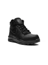 Nike Manoa Leather "triple Black" Sneakers In Black