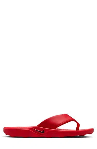 Nike Marina Flip Flop In Red