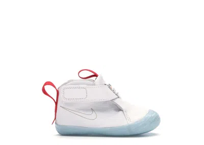 Pre-owned Nike Mars Yard Overshoe Tom Sachs Sneakers In White/sport Red