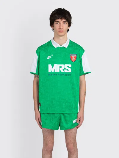 Nike Martine Rose X  Sport Jersey In Green