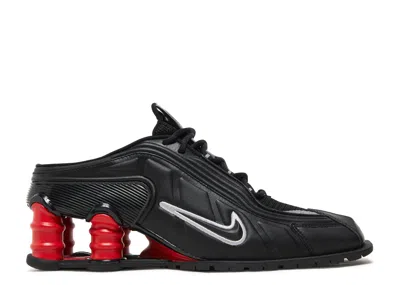 Nike Martine Rose X  Wmns Shox Mule Mr4 'black Comet Red'