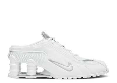 Nike Martine Rose X  Wmns Shox Mule Mr4 'white Metallic Silver'