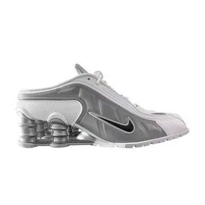 Pre-owned Nike Martine Rose X Wmns Shox Mule Mr4 'metallic Silver'