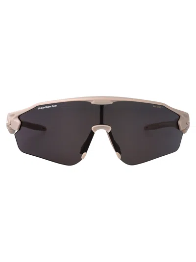 Nike Matte Colleg Injected Sunglasses In Black