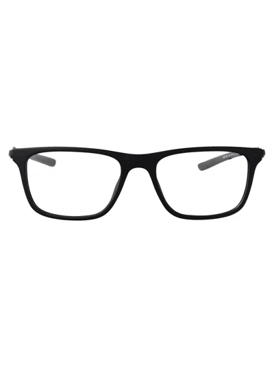 Nike Matte Black Acetate Glasses