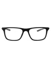 Nike Matte Black Acetate Glasses In Brown