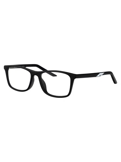 Nike Matte Black Acetate Glasses